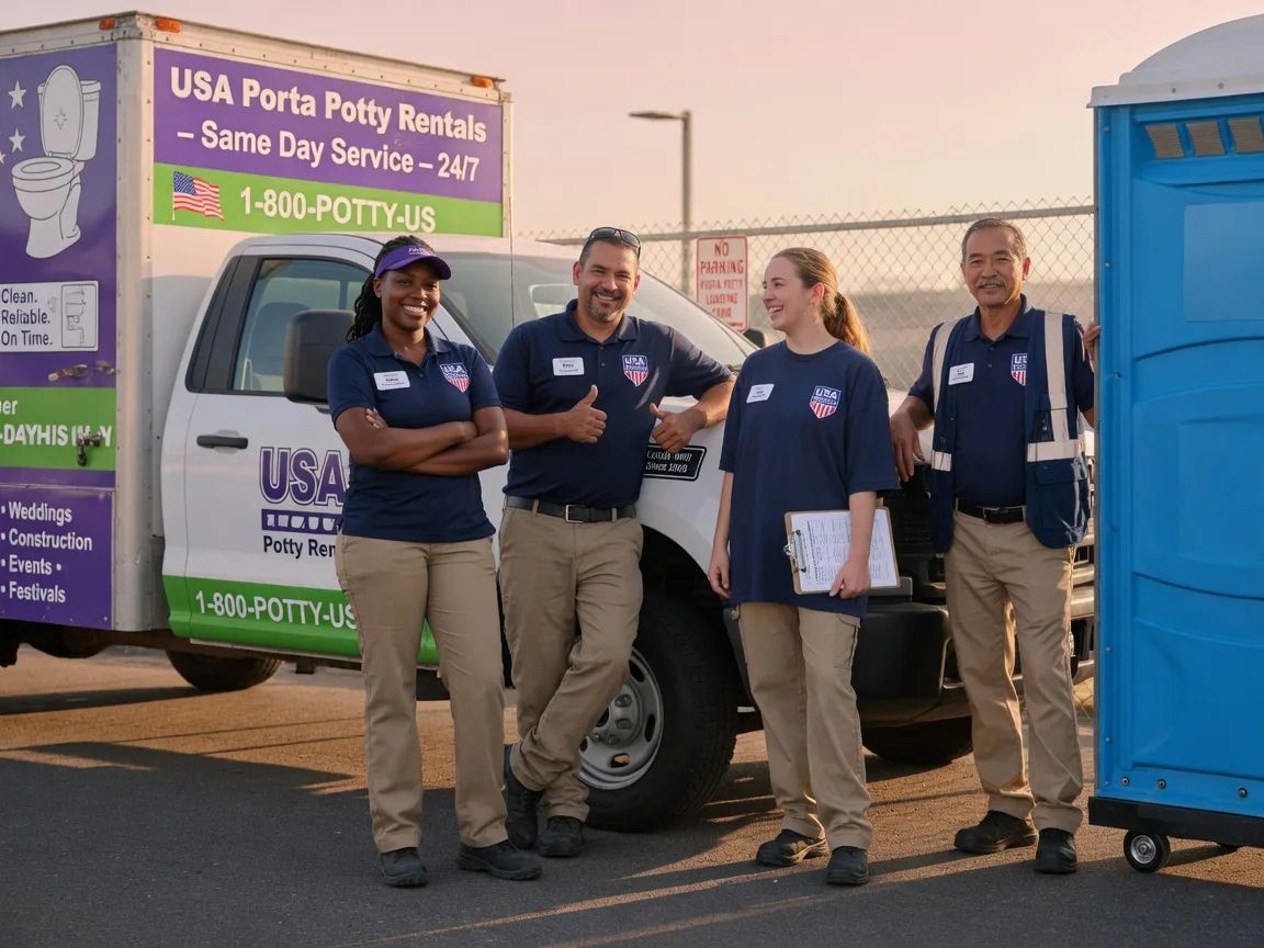 Porta Potty Rental company in Earlville, IL