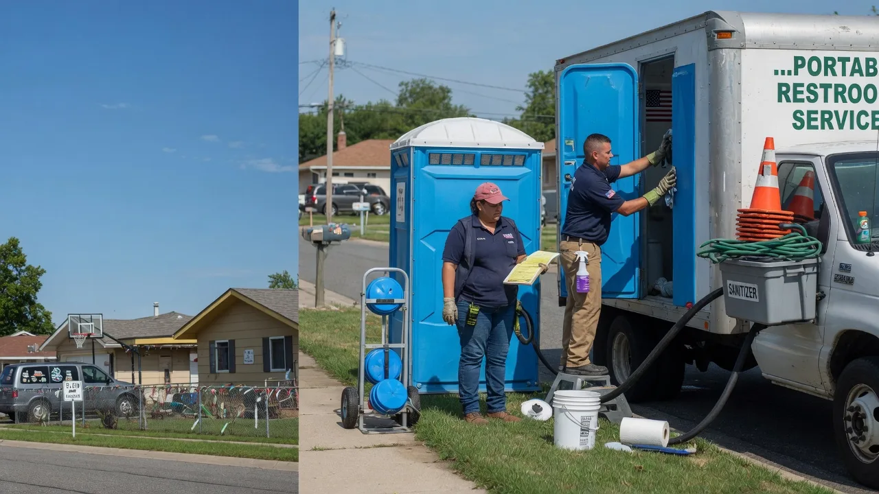 Portable Toilet Rental in Earlville, IL near me